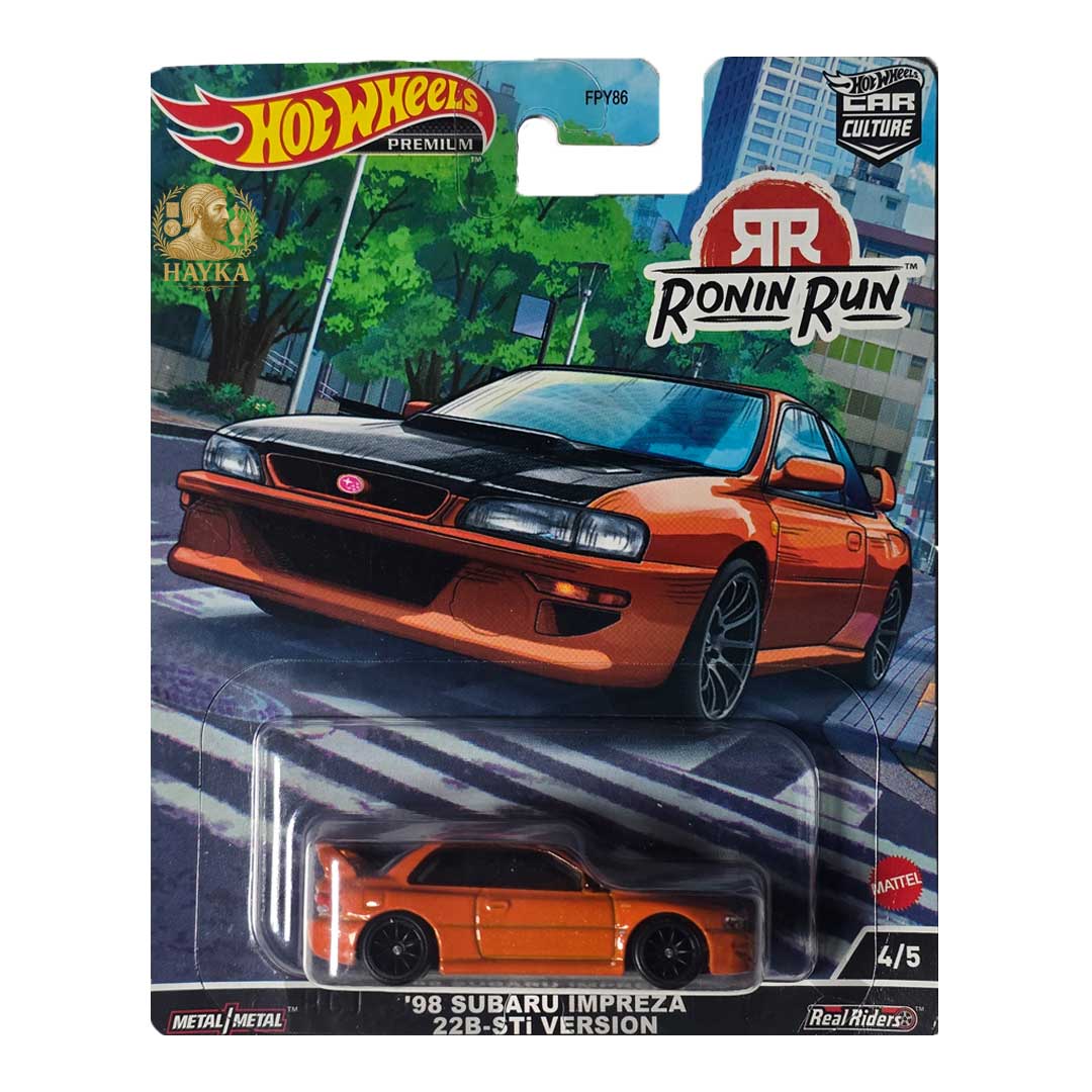 هات ویلز Subaru Impreza 22B-STI Version 1998
